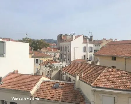 Apartment 2 Pieces Avec Terrasse -Calme-Sans Vis A Vis-Garage-Centre De Cannes